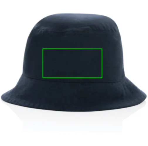 azul marino Sombrero Impact Aware™ 285 grs rcanvas sin teñir