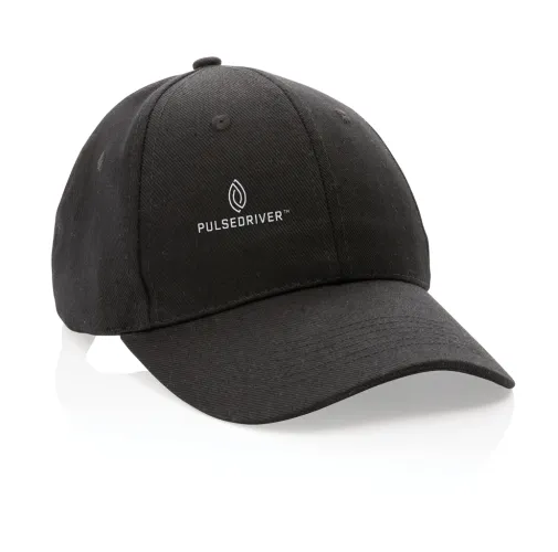 Gorra Impact 6 paneles 280gr de algodón reciclado