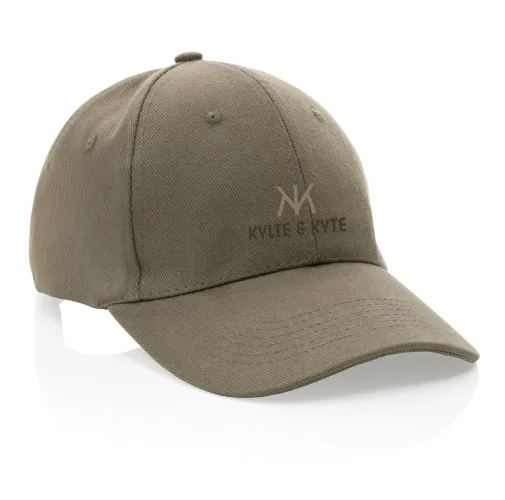 Gorra Impact 6 paneles 280gr de algodón reciclado