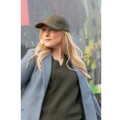 Gorra Impact 6 paneles 280gr de algodón reciclado