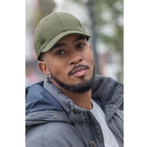 Gorra Impact 6 paneles 280gr de algodón reciclado