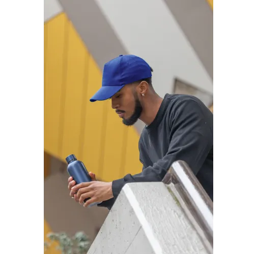 Gorra de algodón reciclado Impact 280gr con trazador AWARE™