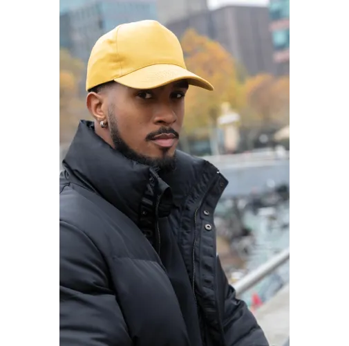 Gorra de algodón reciclado Impact 280gr con trazador AWARE™