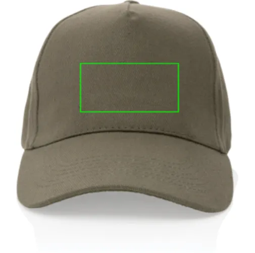 Gorra de algodón reciclado Impact 280gr con trazador AWARE™