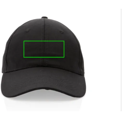 negro Gorra Impact de algodón reciclado con trazador AWARE™