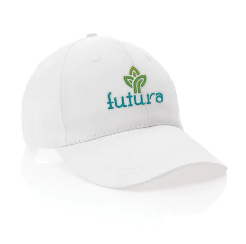 blanco Gorra Impact de algodón reciclado con trazador AWARE™