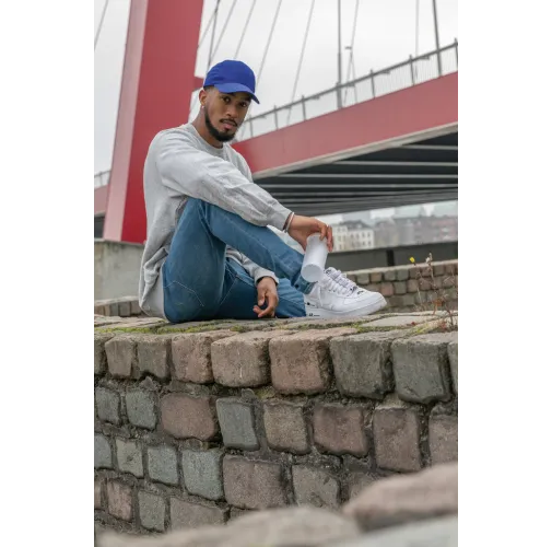 azul Gorra Impact de algodón reciclado con trazador AWARE™