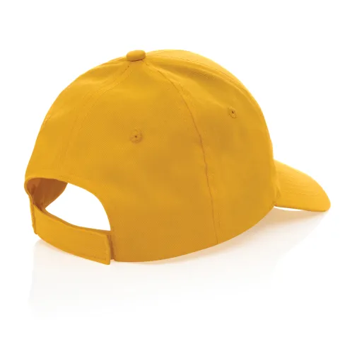 amarillo Gorra Impact de algodón reciclado con trazador AWARE™