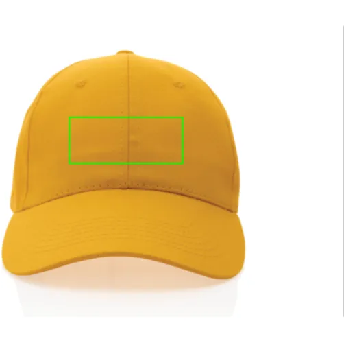 amarillo Gorra Impact de algodón reciclado con trazador AWARE™
