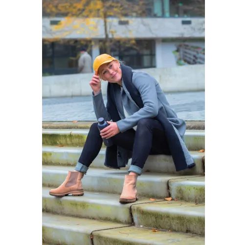 amarillo Gorra Impact de algodón reciclado con trazador AWARE™