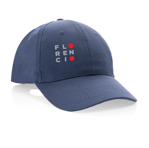 azul marino Gorra Impact de algodón reciclado con trazador AWARE™