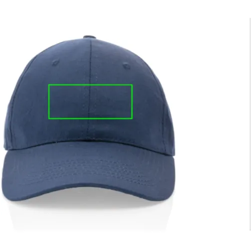 azul marino Gorra Impact de algodón reciclado con trazador AWARE™