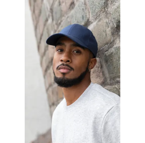 azul marino Gorra Impact de algodón reciclado con trazador AWARE™