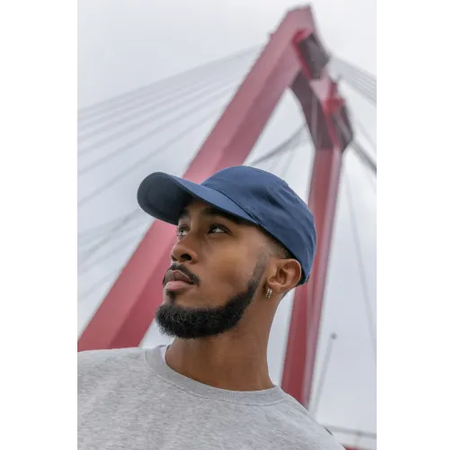 azul marino Gorra Impact de algodón reciclado con trazador AWARE™