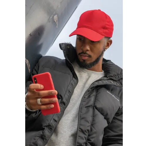 Gorra Impact 190gr de algodón reciclado con trazador AWARE™