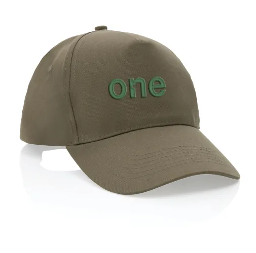 Gorra Impact 190gr de algodón reciclado con trazador AWARE™