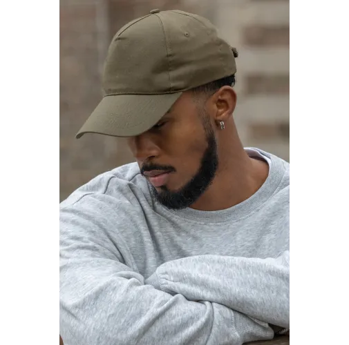 Gorra Impact 190gr de algodón reciclado con trazador AWARE™