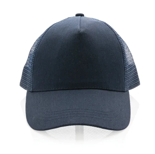 azul marino Gorra 5 paneles de algodón cepillado 190 gr Impact AWARE ™