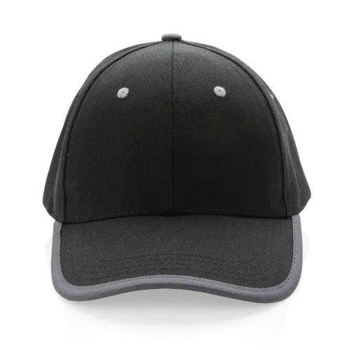 Gorra de 6 paneles de algodón cepillado 280gr Impact AWARE ™