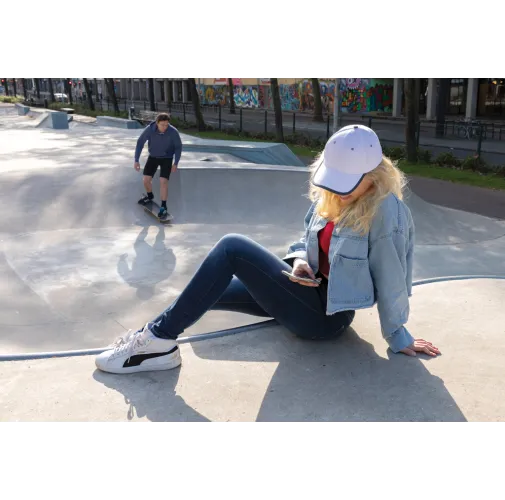 Gorra de 6 paneles de algodón cepillado 280gr Impact AWARE ™