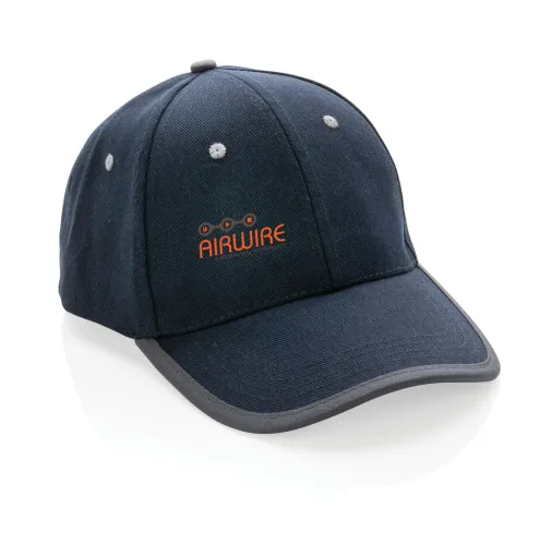 Gorra de 6 paneles de algodón cepillado 280gr Impact AWARE ™