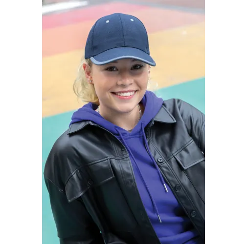 Gorra de 6 paneles de algodón cepillado 280gr Impact AWARE ™