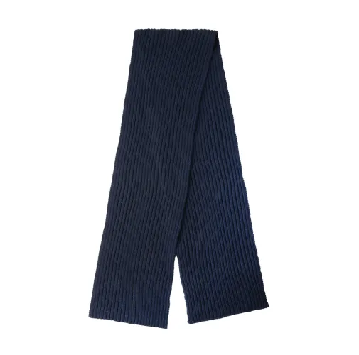 azul marino Bufanda de punto Impact AWARE™ Polylana® 180x25cm