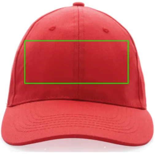 Gorra Impact 6 paneles 280gr de algodón reciclado