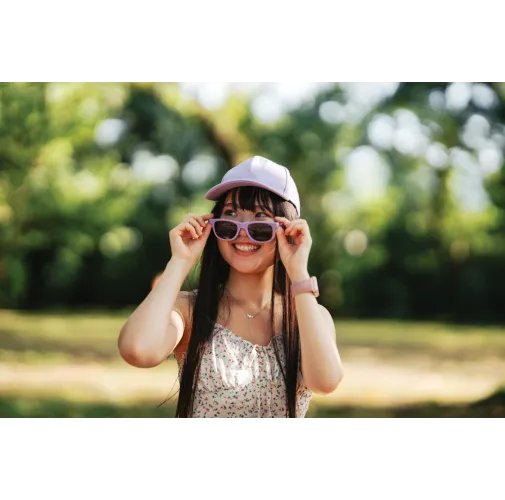 Gorra de algodón reciclado Impact 280gr con trazador AWARE™