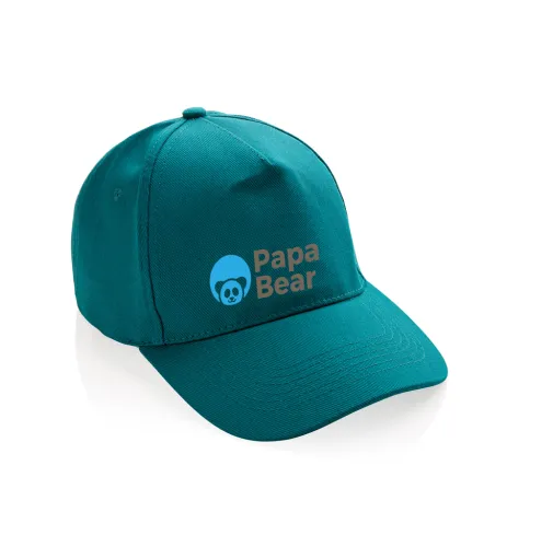 Gorra de algodón reciclado Impact 280gr con trazador AWARE™