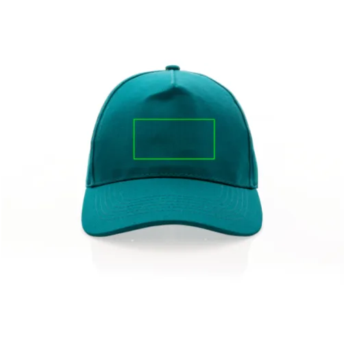 Gorra de algodón reciclado Impact 280gr con trazador AWARE™