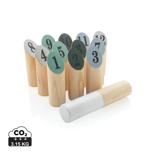 Juego scatter de madera