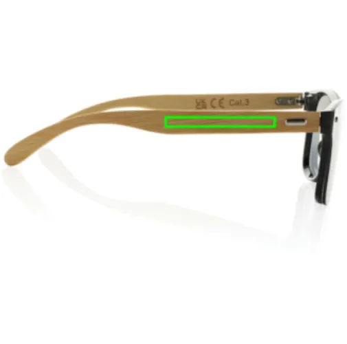 Prism Gafas de sol de plástico reciclado RCS y bambú