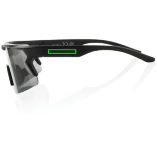 SproShield Gafas de sol deportivas con lentes polarizadas