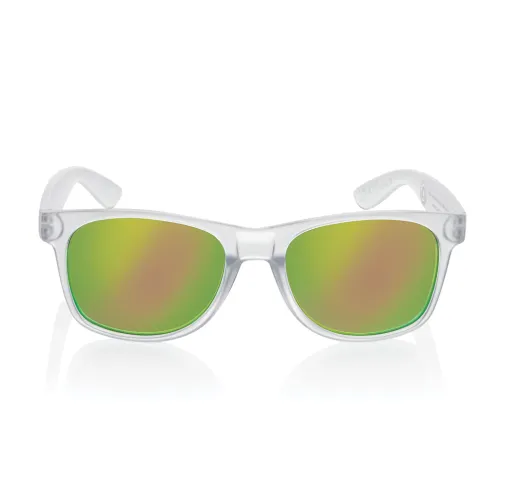 Gafas de sol con lentes de espejo de PC reciclado Gleam RCS