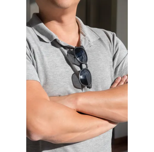 negro Gafas de sol ECO de fibra de trigo