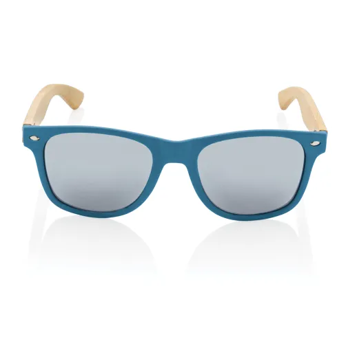 Gafas de sol de plástico reciclado bambú y RCS