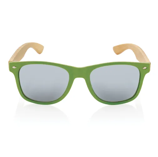 Gafas de sol de plástico reciclado bambú y RCS