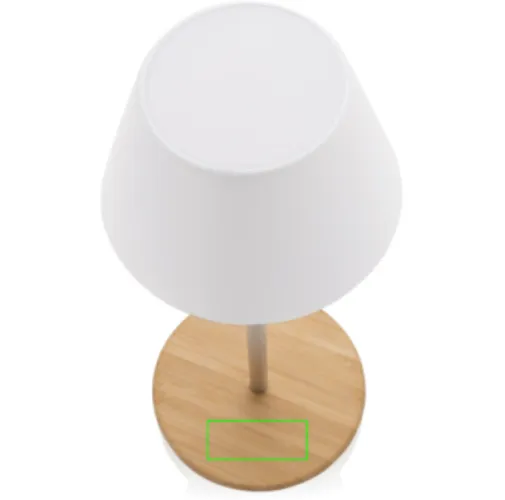 blanco Lámpara Pure Glow reciclado RCS certificado recargable USB