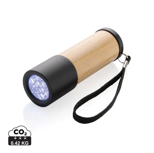 LINTERNA DE BAMBÚ Y PLÁSTICO RECICLADO RCS