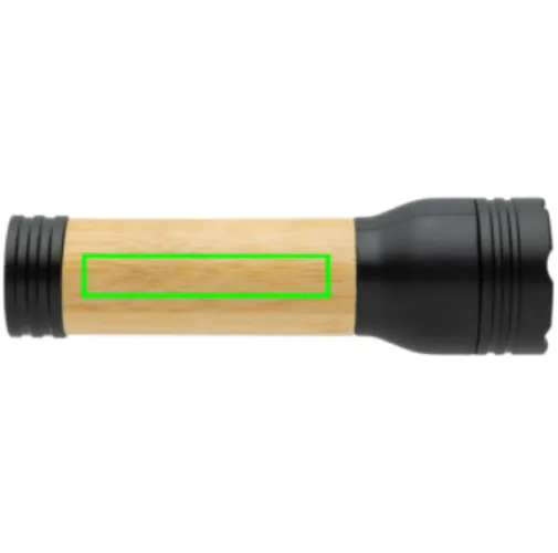 Linterna Lucid bambú y plástico reciclado certificación RCS