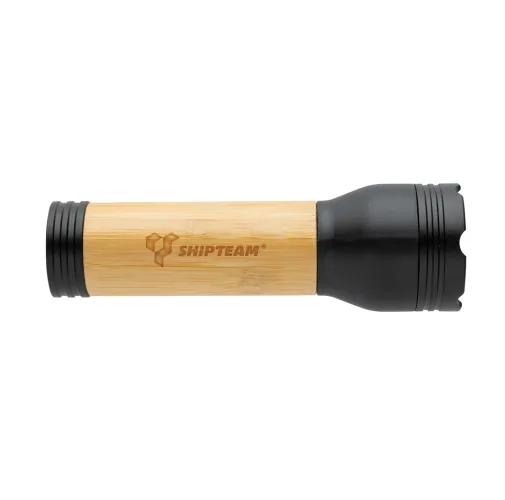 Linterna Lucid 3W RCS reciclado y bambú certificado RCS