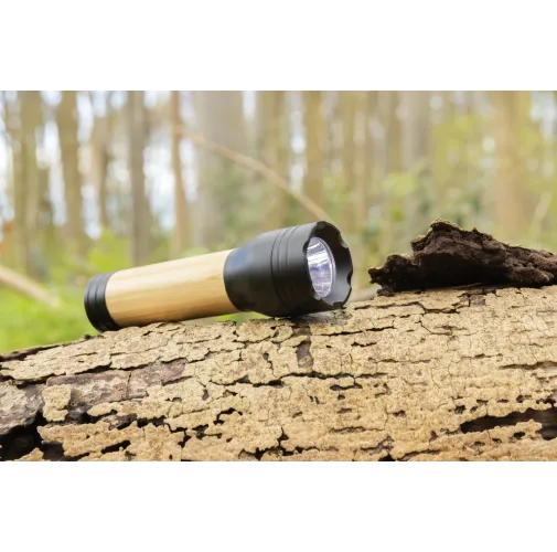 Linterna Lucid 3W RCS reciclado y bambú certificado RCS