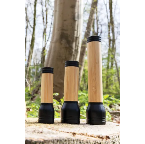 Linterna Lucid 5W bambú y plástico reciclado RCS