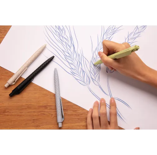 Bolígrafo de paja de trigo