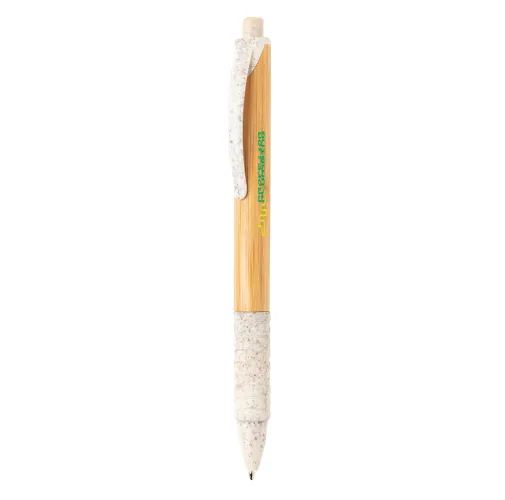 Bolígrafo de bambú & paja de trigo