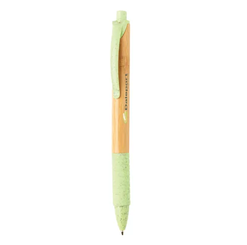 Bolígrafo de bambú & paja de trigo