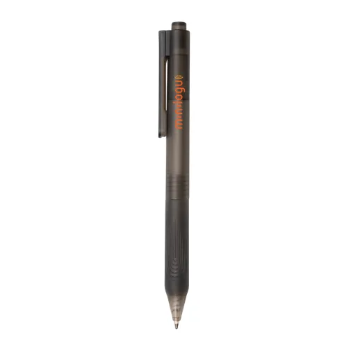 Bolígrafo mate X9 con empuñadura de silicona