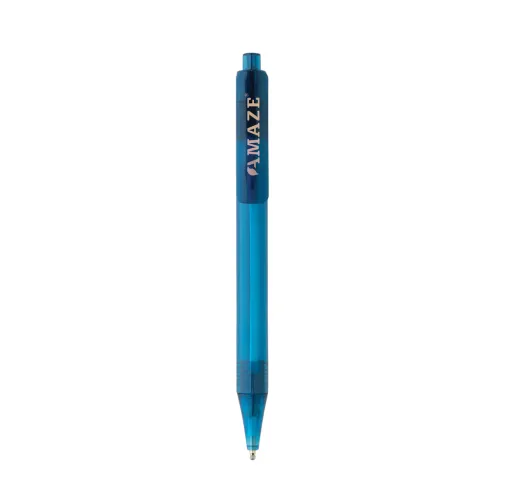 Bolígrafo X8 transparente GRS RPET