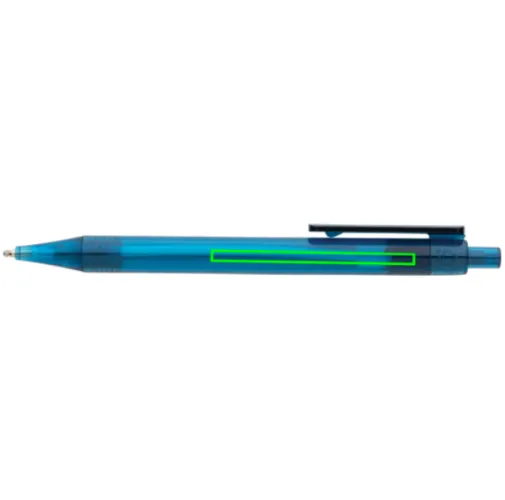 Bolígrafo X8 transparente GRS RPET